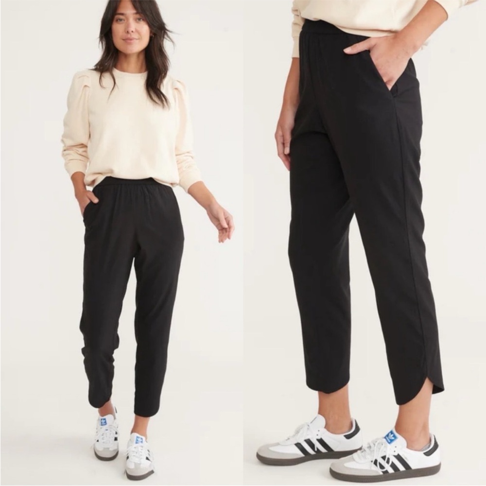 Marine‎ Layer Allison Pants Black pull on size small